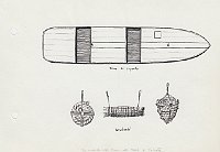 411 Piano di coperta - parabordi- da modello del Museo del Mare di Trieste 